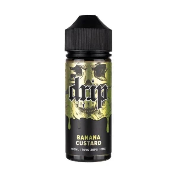 Drip Banana Custard 100ml – Shortfill E-Liquid