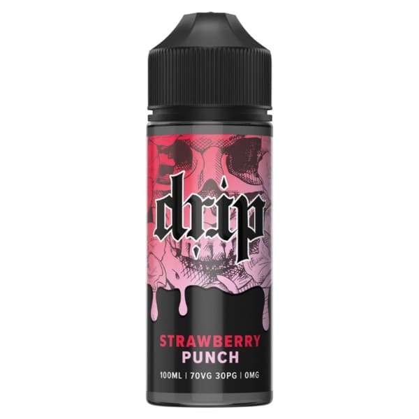 Drip Strawberry Punch 100ml – Shortfill E-Liquid