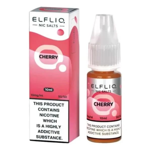ElfLiq Cherry 10mg – Nic Salt E-Liquid
