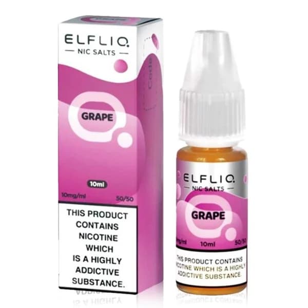 ElfLiq Grape 10mg – Nic Salt E-Liquid