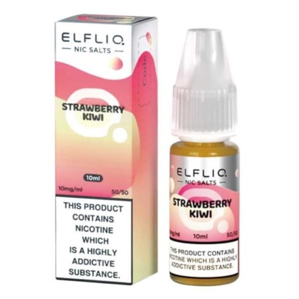 ElfLiq Strawberry Kiwi 10mg – Nic Salt E-Liquid