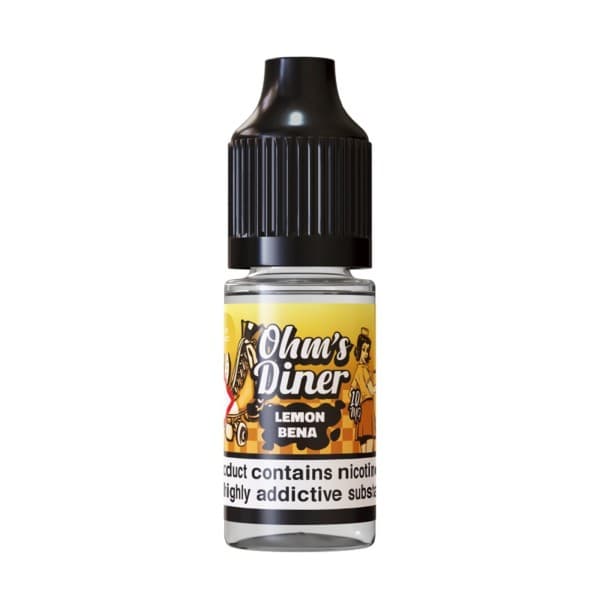 Ohms Diner Lemon Bena 10mg – Nic Salt E-Liquid