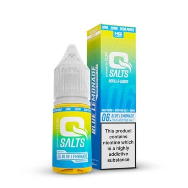 Q Salts Blue Lemonade 5mg – Nic Salt E-Liquid