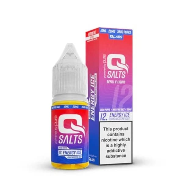 Q Salts Energy Ice 5mg – Nic Salt E-Liquid