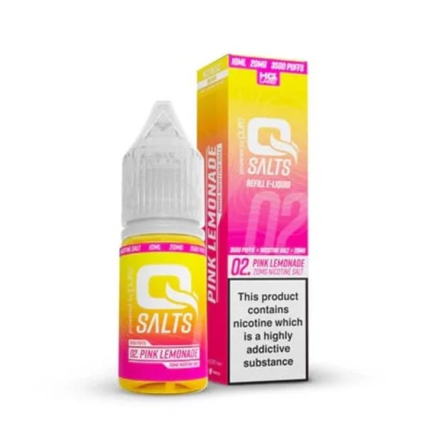 Q Salts Pink Lemonade 5mg – Nic Salt E-Liquid