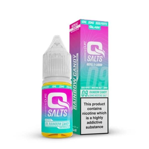 Q Salts Rainbow Candy 5mg – Nic Salt E-Liquid
