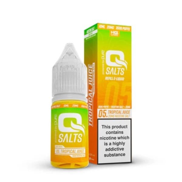 Q Salts Tropical Juice 10mg – Nic Salt E-Liquid