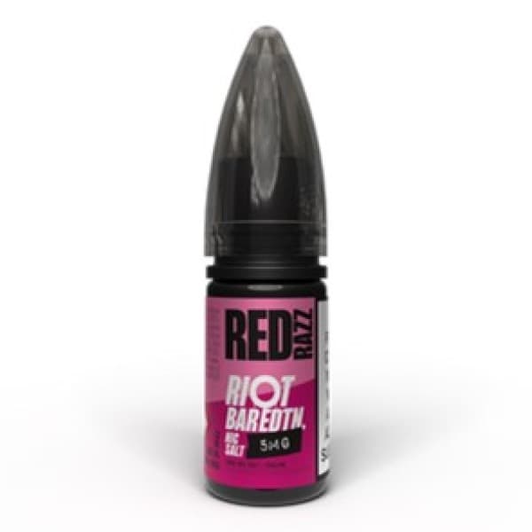 Riot BAR EDTN Red Razz 10mg – Nic Salt E-Liquid