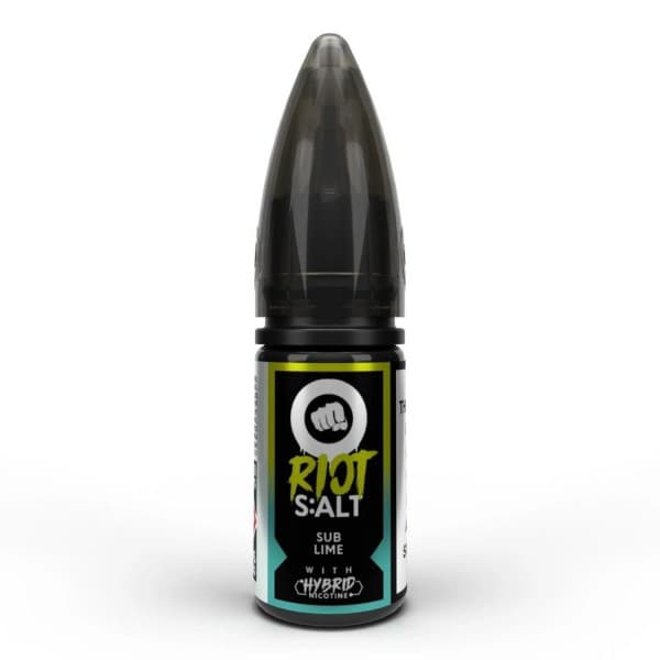 Riot Salt Sub Lime 5mg – Hybrid Nic E-Liquid