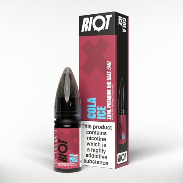 Riot X Cola Ice 10mg – Nic Salt E-Liquid