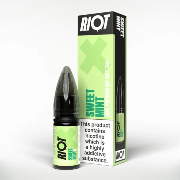 Riot X Sweet Mint 5mg – Nic Salt E-Liquid