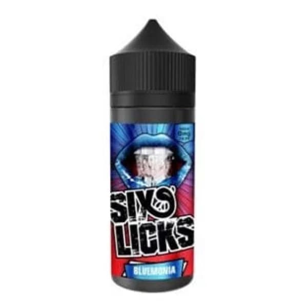 Six Licks Bluemonia 100ml – Shortfill E-Liquid