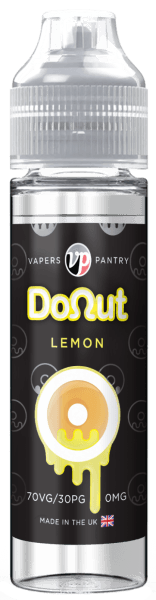 Vapers Pantry Donut Lemon 100ml – Shortfill E-Liquid